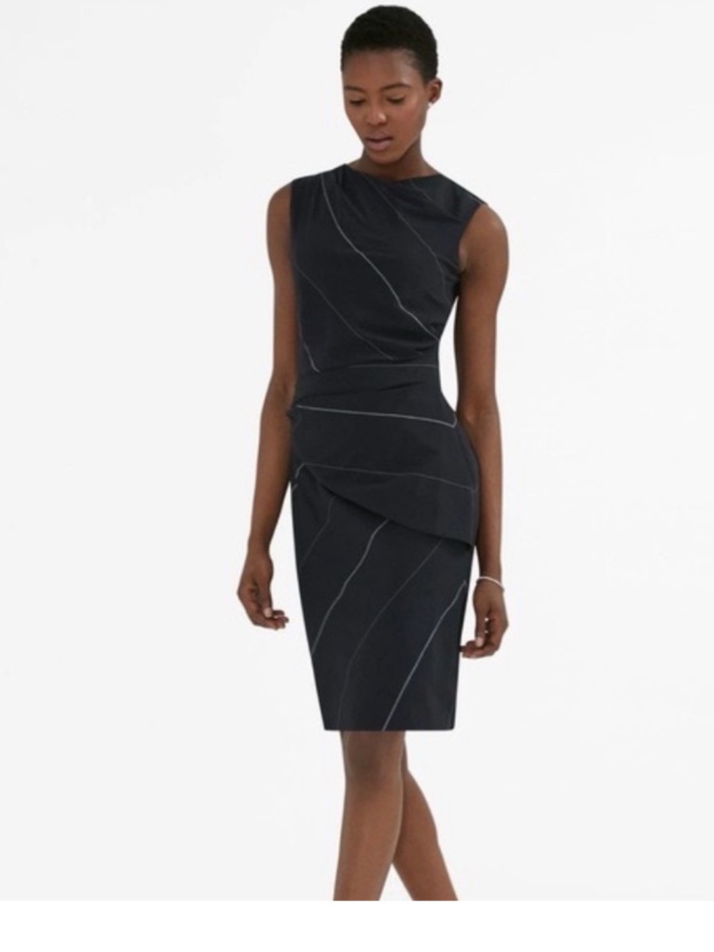 MM LaFleur Alex 2.0 Slant Stripe Dress
